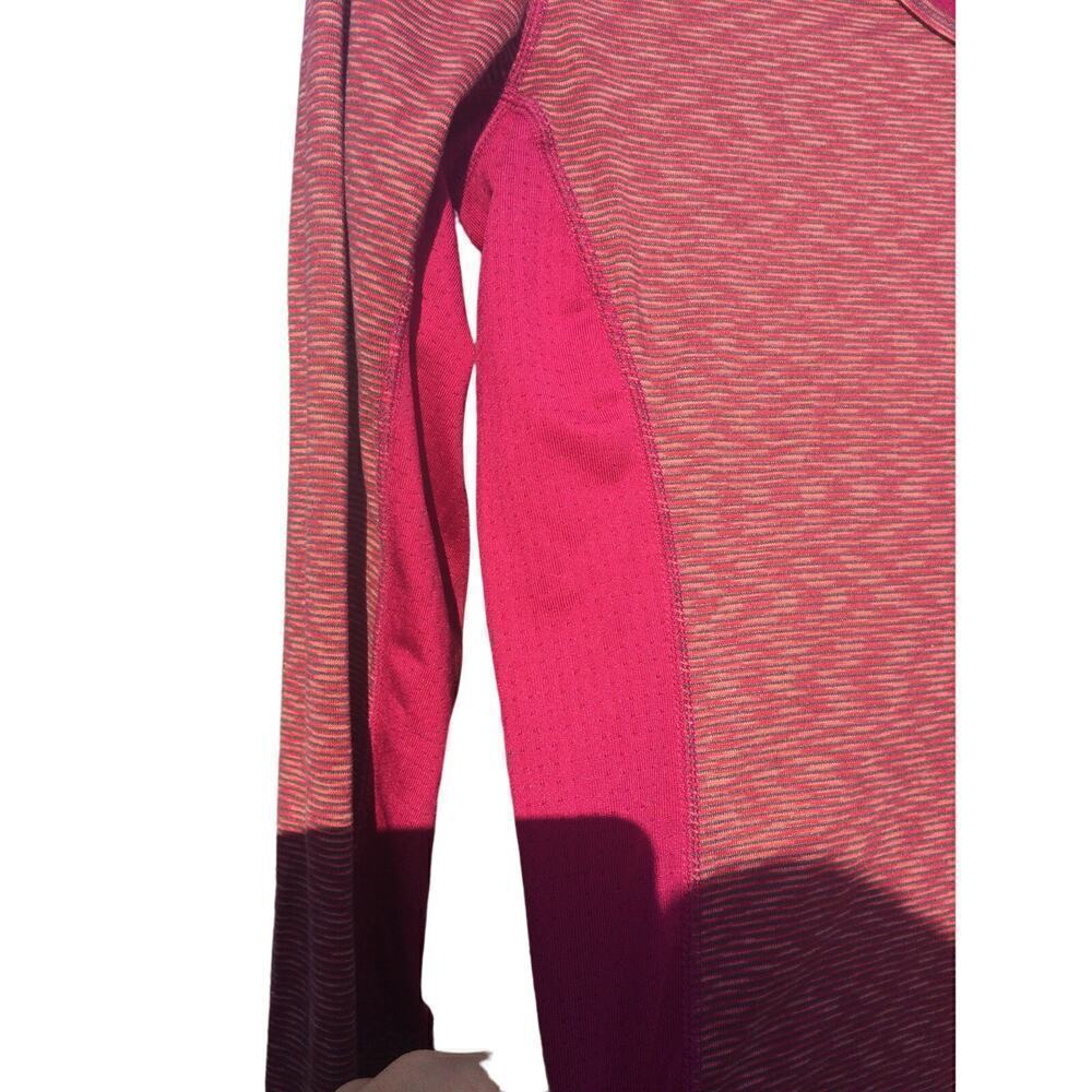 Marmot long sleeve shirt womens xs red baselayer core hiking camping thumb hole - Picture 6 of 10
